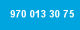 970 013 30 75 970 013 30 75